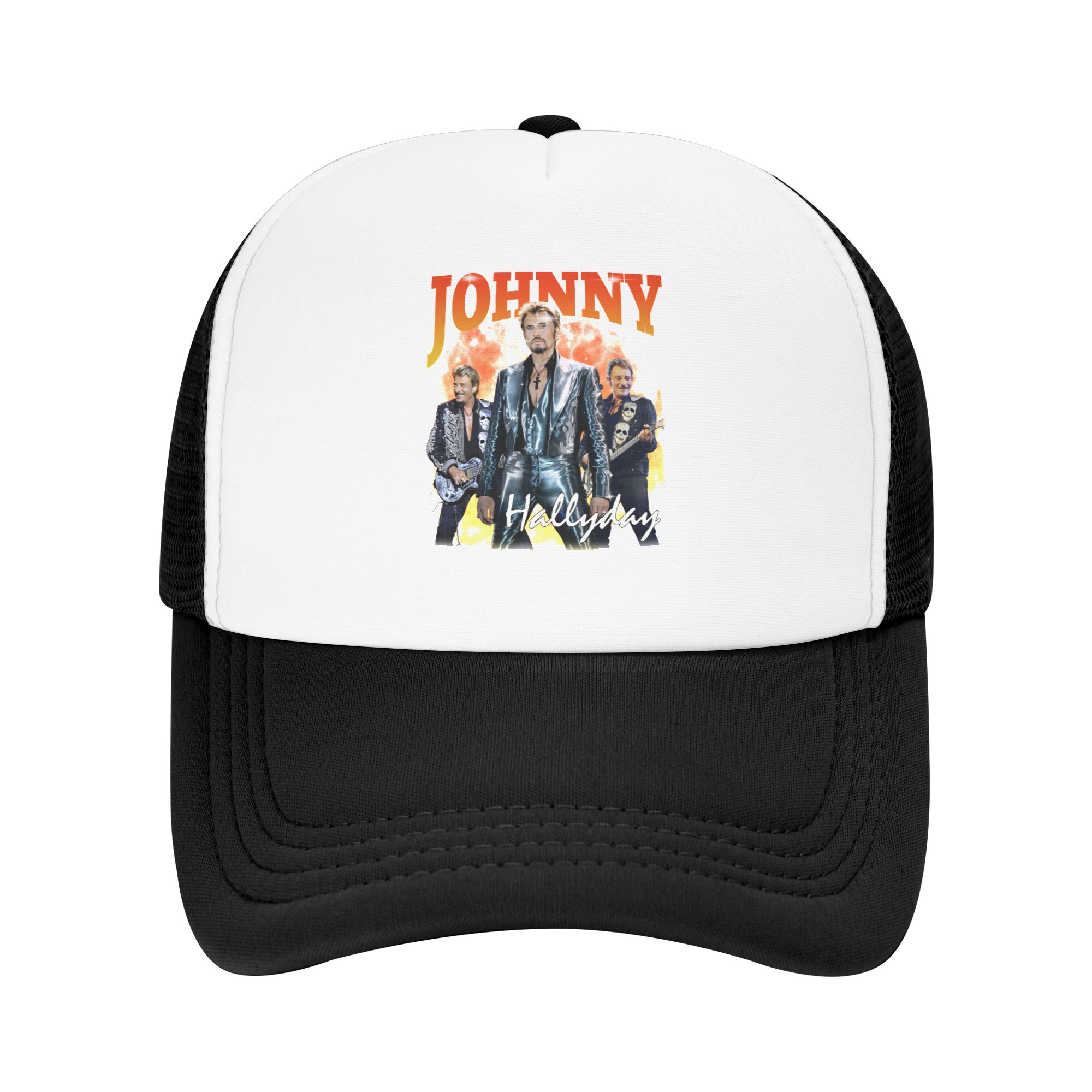 Hat Snapback Cap - Johnny Hallyday Baseball Cap Heren Dames