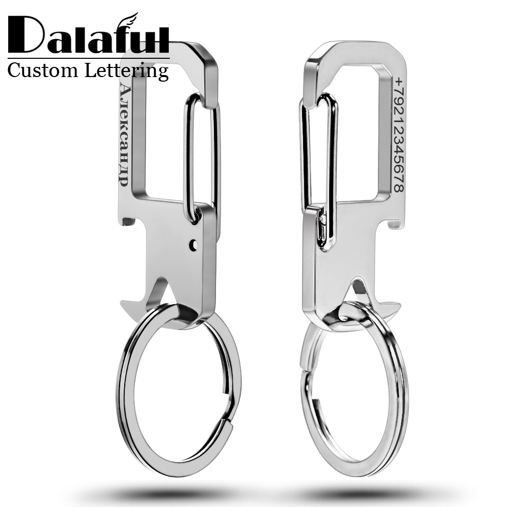 Young Men'S Accessories - Roestvrij Staal Gepersonaliseerde Gift Sleutelhanger Custom