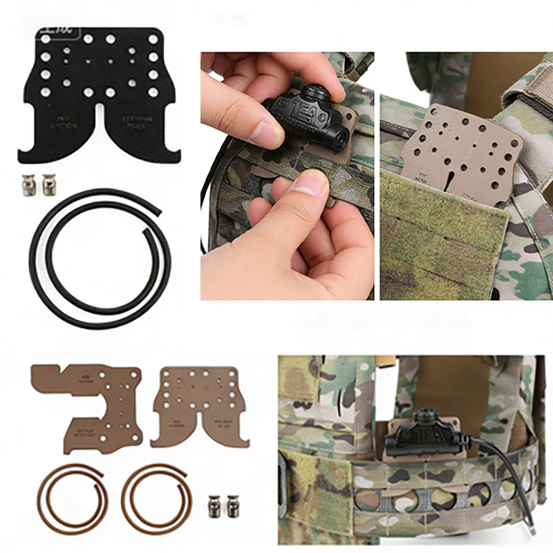 Men Accessories Combo - Professionele radio walkie-talkie PTT-montagebordcombo voor FCPC