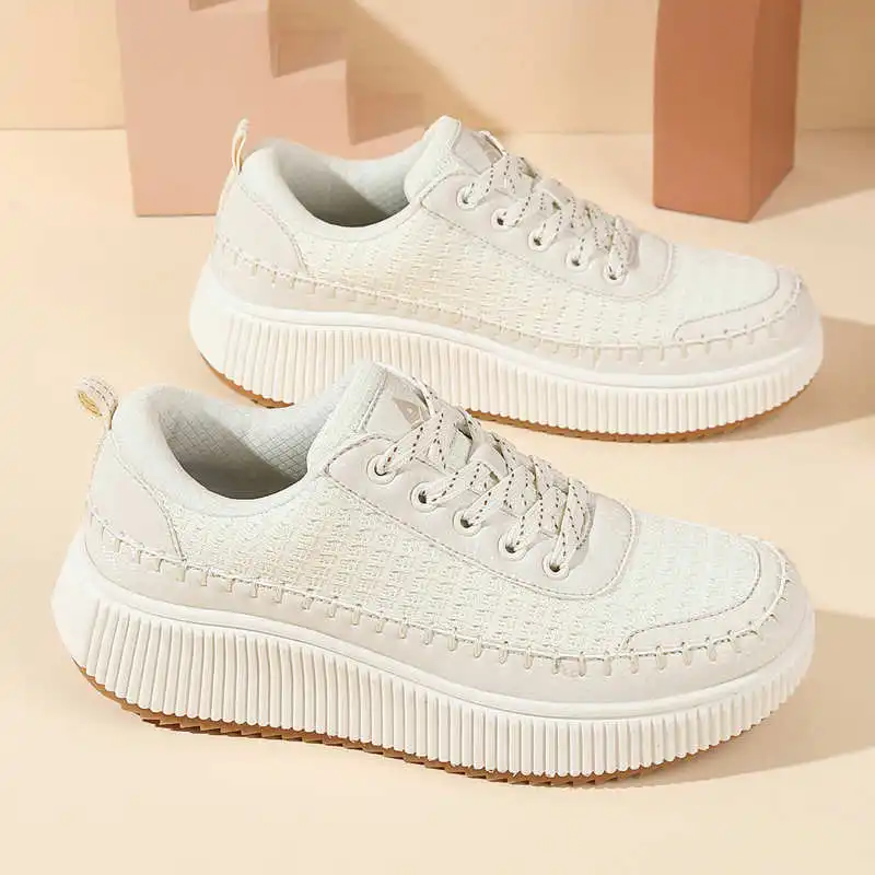 Men'S Accessories Canada - Bruine schoenen Dames Flats Herfstlaarzen Sneakers