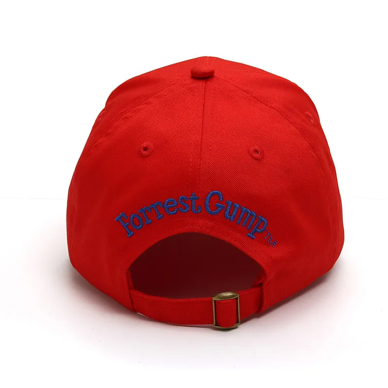Hat Snapback Cap - 25COSForrest Gump Cap Kostuum Cosplay Geborduurde