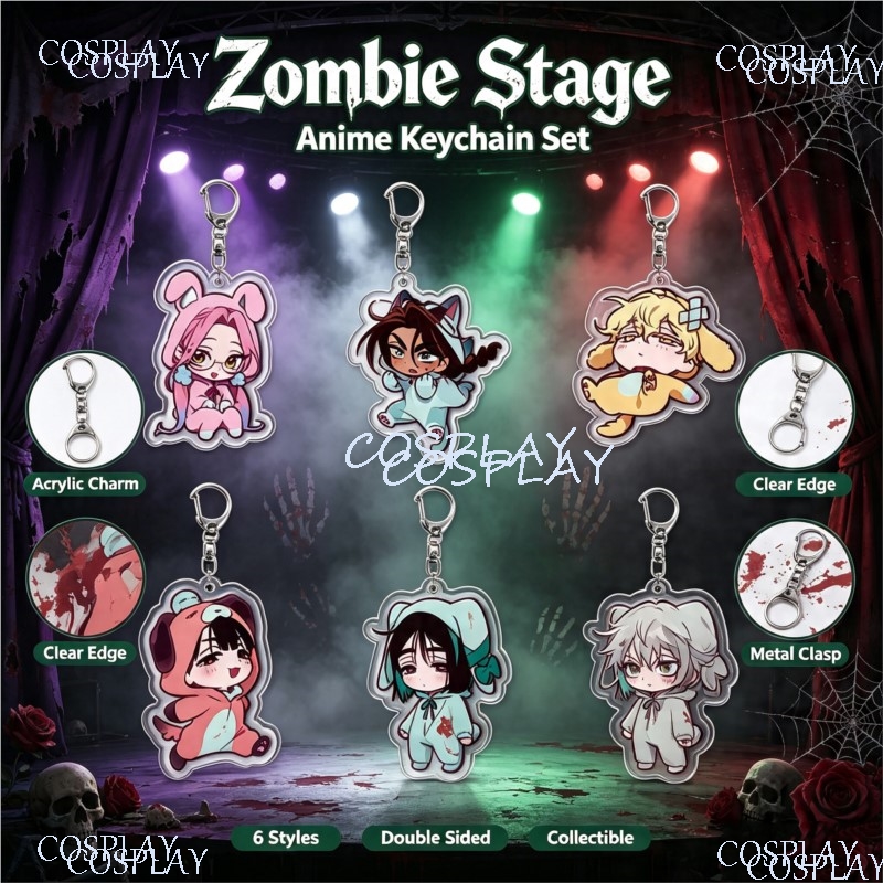 Men Accessories For Birthday Gift - Zombie Stage SUA MIZI Mode sleutelhanger