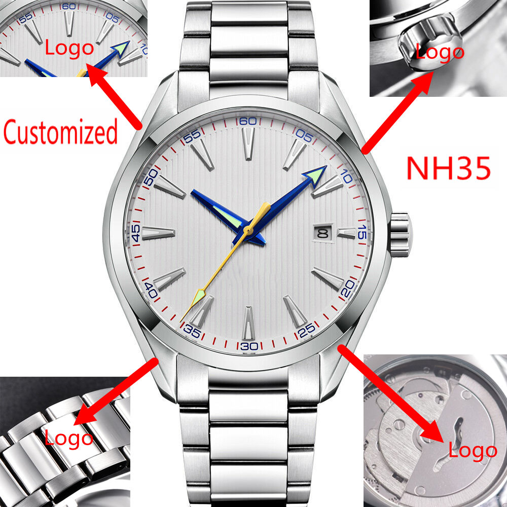 Young Men'S Accessories - Aangepast logo 41 mm heren Miyota/NH35
