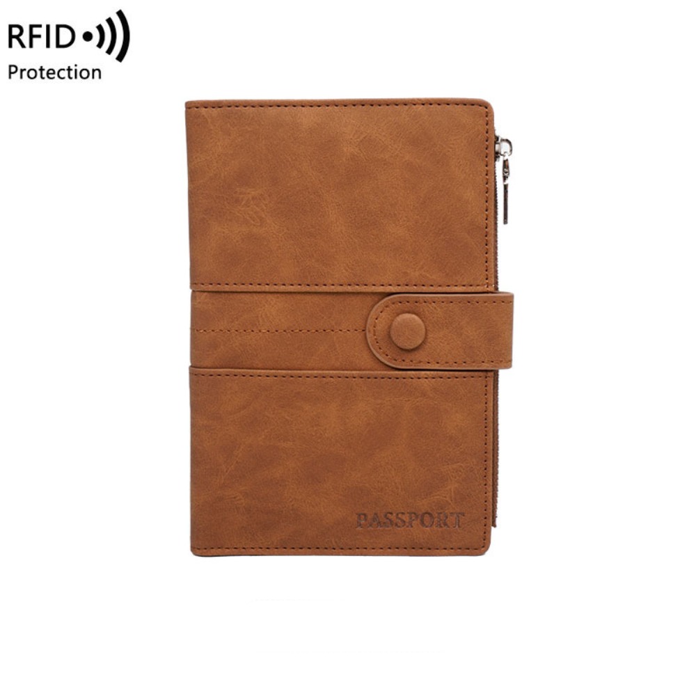Passport Wallet Rfid - Creatieve RFID anti-diefstal PU paspoorttas portemonnee