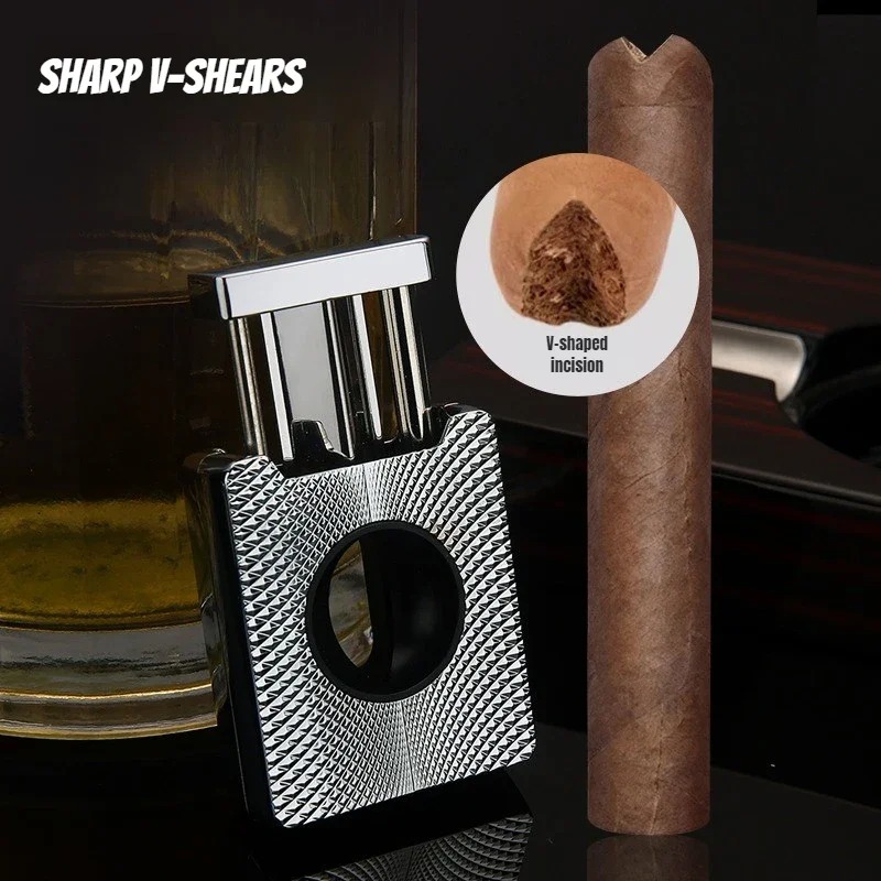 Premium roestvrijstalen sigare - Cigar Cutter Set recensie en prijs
