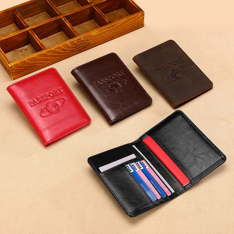 Unisex lederen paspoorthoes RF - Passport Wallet Rfid recensie en prijs
