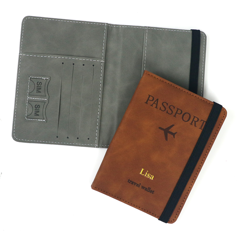 Op maat gemaakte naam PU leder - Passport Wallet Rfid recensie en prijs