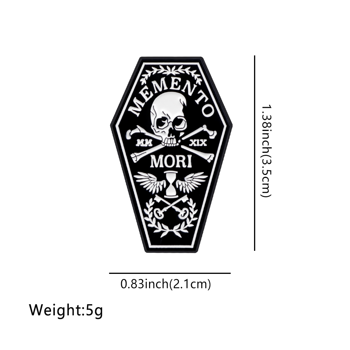 Skelet Emaille Pins Heks Broch - Men Accessories For Birthday Gift recensie en prijs