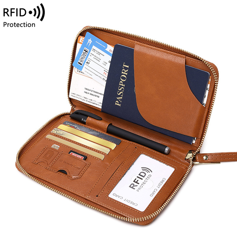 Nieuwe Lederen Paspoorthoes Rf - Passport Wallet Rfid recensie en prijs