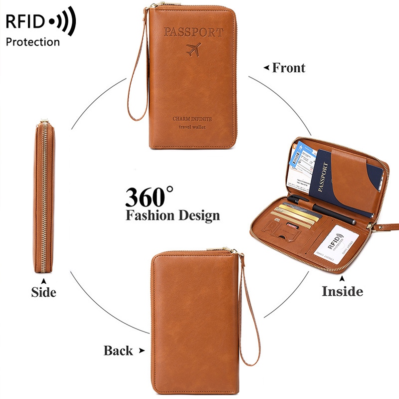 Nieuwe Lederen Paspoorthoes Rf - Passport Wallet Rfid recensie en prijs