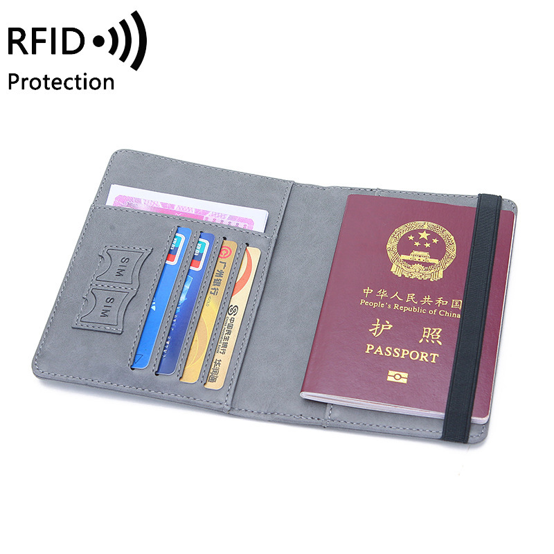 Unisex PU lederen paspoorthoud - Passport Wallet Rfid recensie en prijs