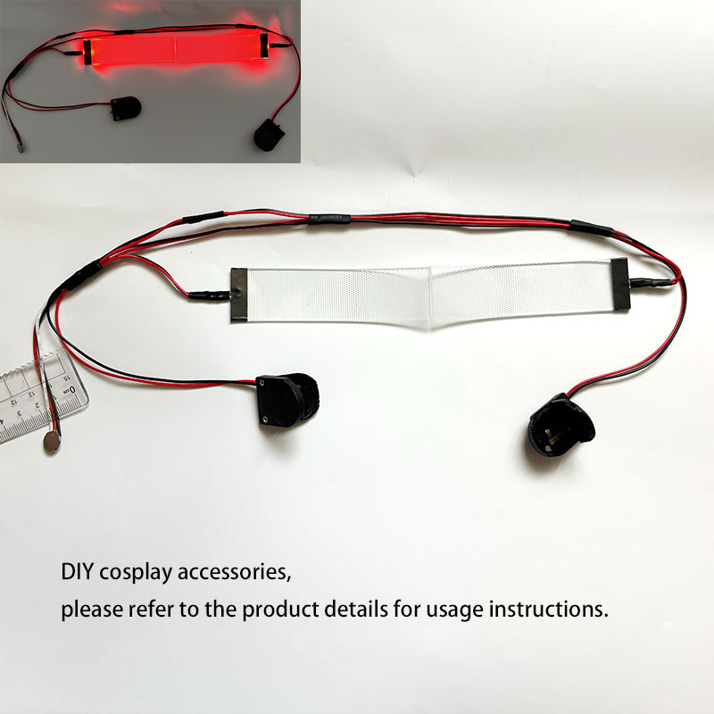 Rode flexibele buigbare DIY LE - Men Accessories Combo recensie en prijs