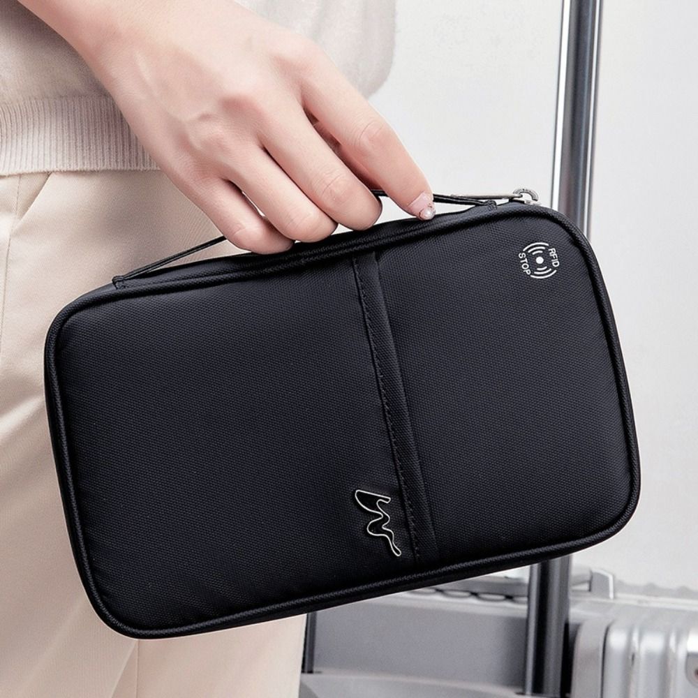 Draagbare Polyester Kaarthoude - Passport Wallet Rfid recensie en prijs