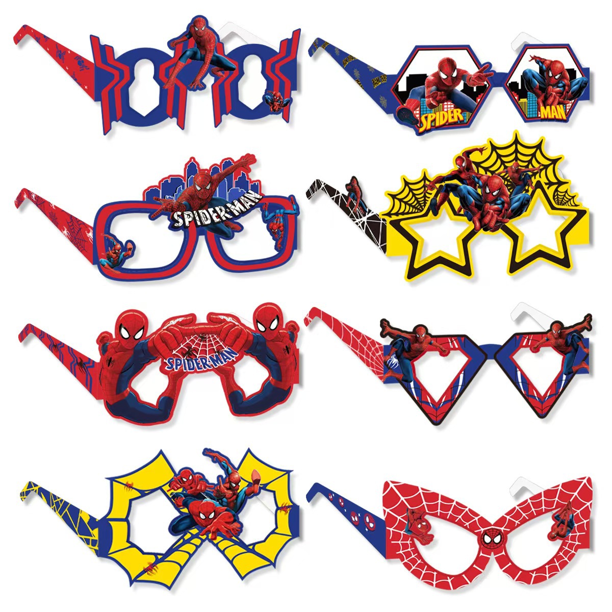 8PCS Spider-Man Papier Milieuv - Men Accessories For Birthday Gift recensie en prijs