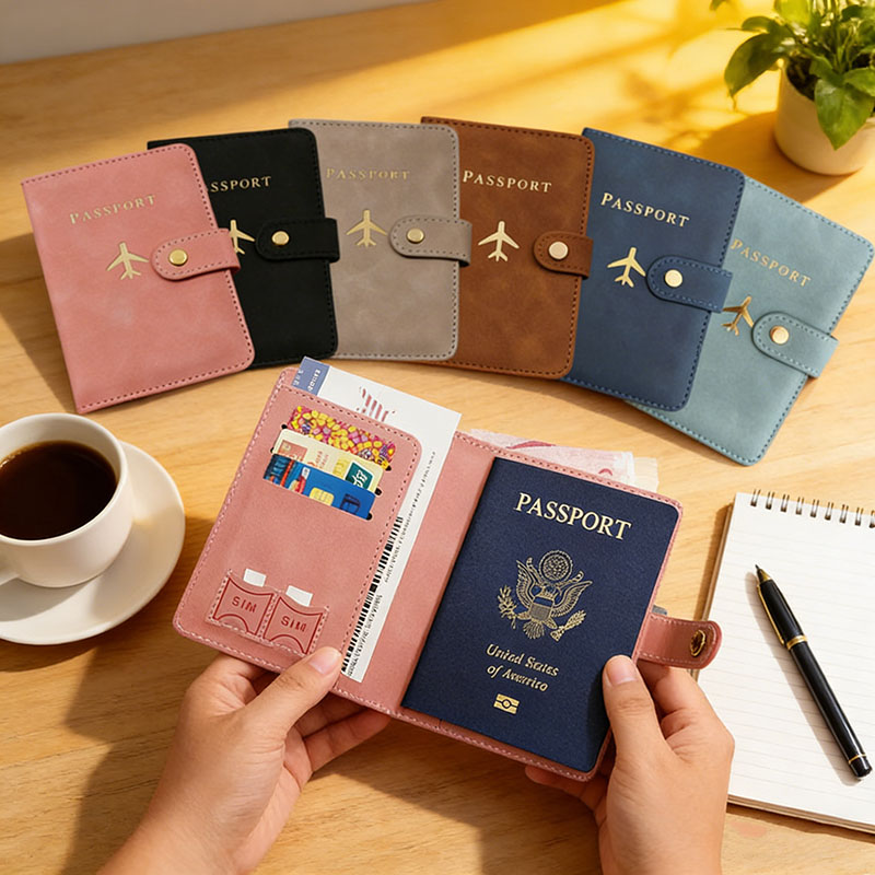 Leren paspoorthouder hoesje vo - Passport Wallet Rfid recensie en prijs