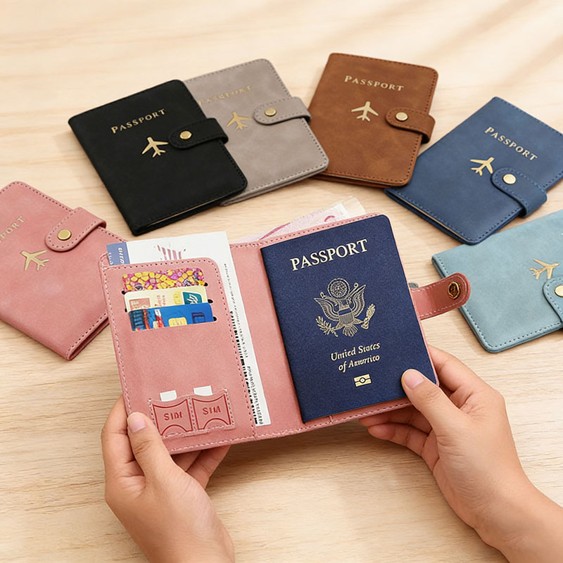 Leren paspoorthouder hoesje vo - Passport Wallet Rfid recensie en prijs