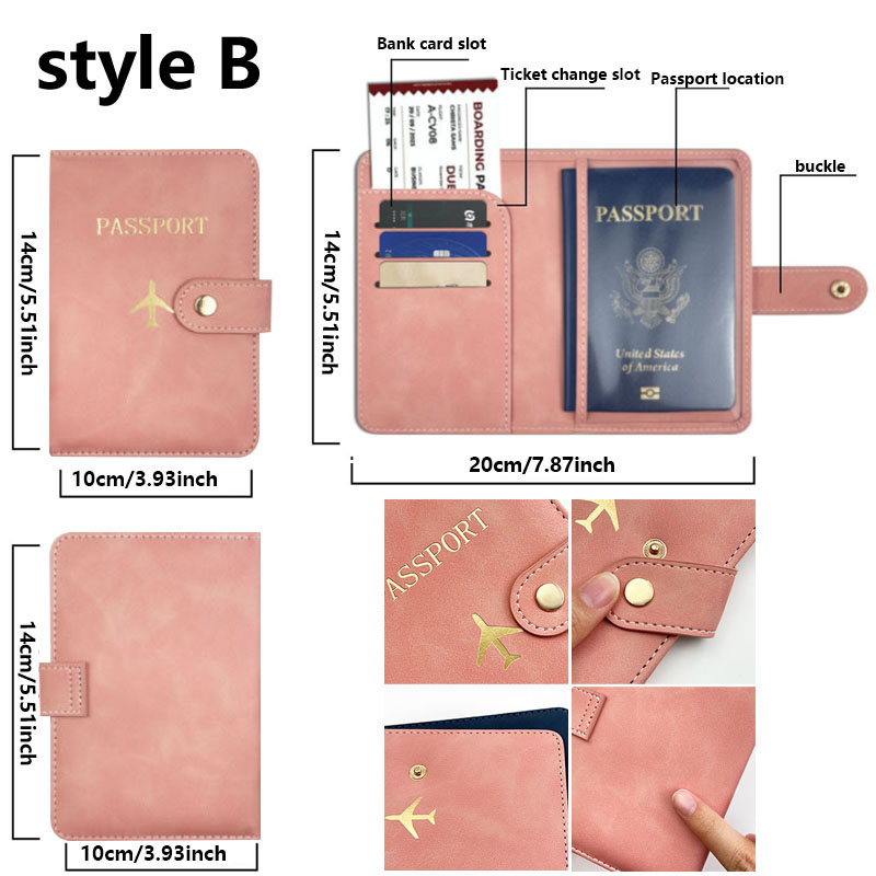 Leren paspoorthouder hoesje vo - Passport Wallet Rfid recensie en prijs