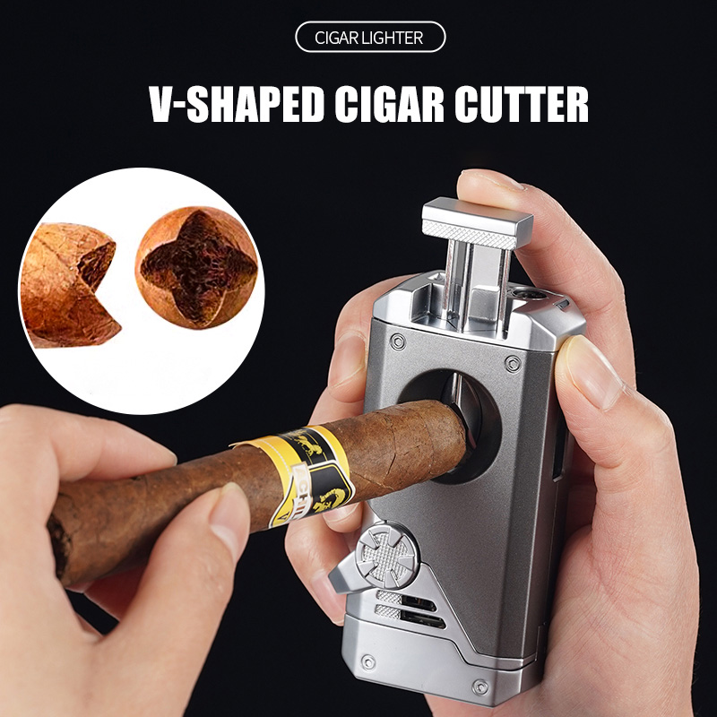 Multifunctionele sigaren aanst - Cigar Cutter Set recensie en prijs