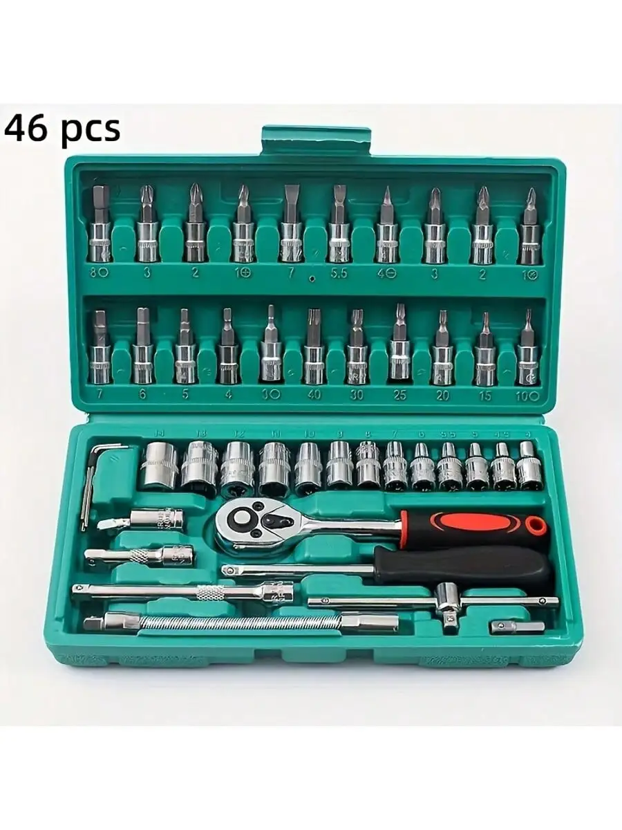 46-delige 1/4 inch ratelset me - Men Accessories Combo recensie en prijs