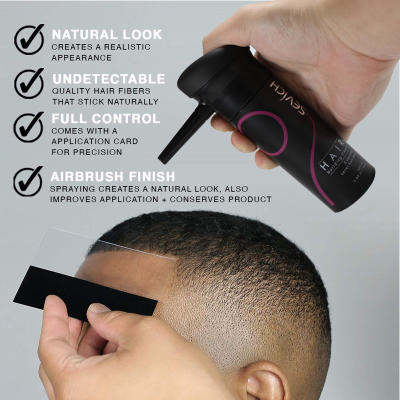 SEVICH Haarvezelset 25g: Natuu - Men Accessories Combo recensie en prijs