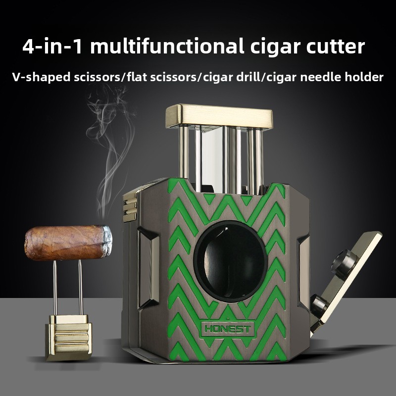 HONEST 4-in-1 sigarengereedsch - Cigar Cutter Set recensie en prijs