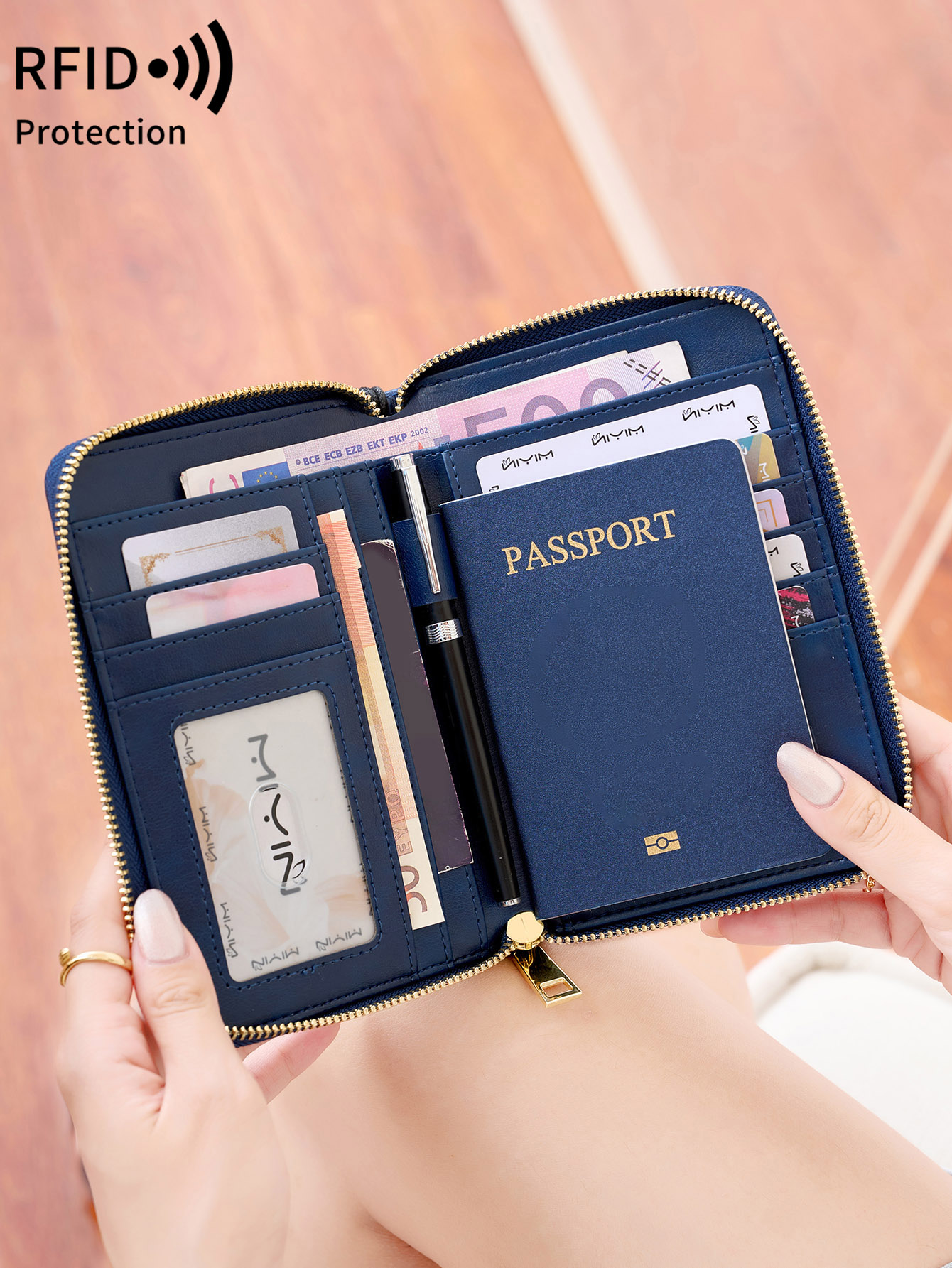RFID-gebeschermde paspoorthoud - Passport Wallet Rfid recensie en prijs