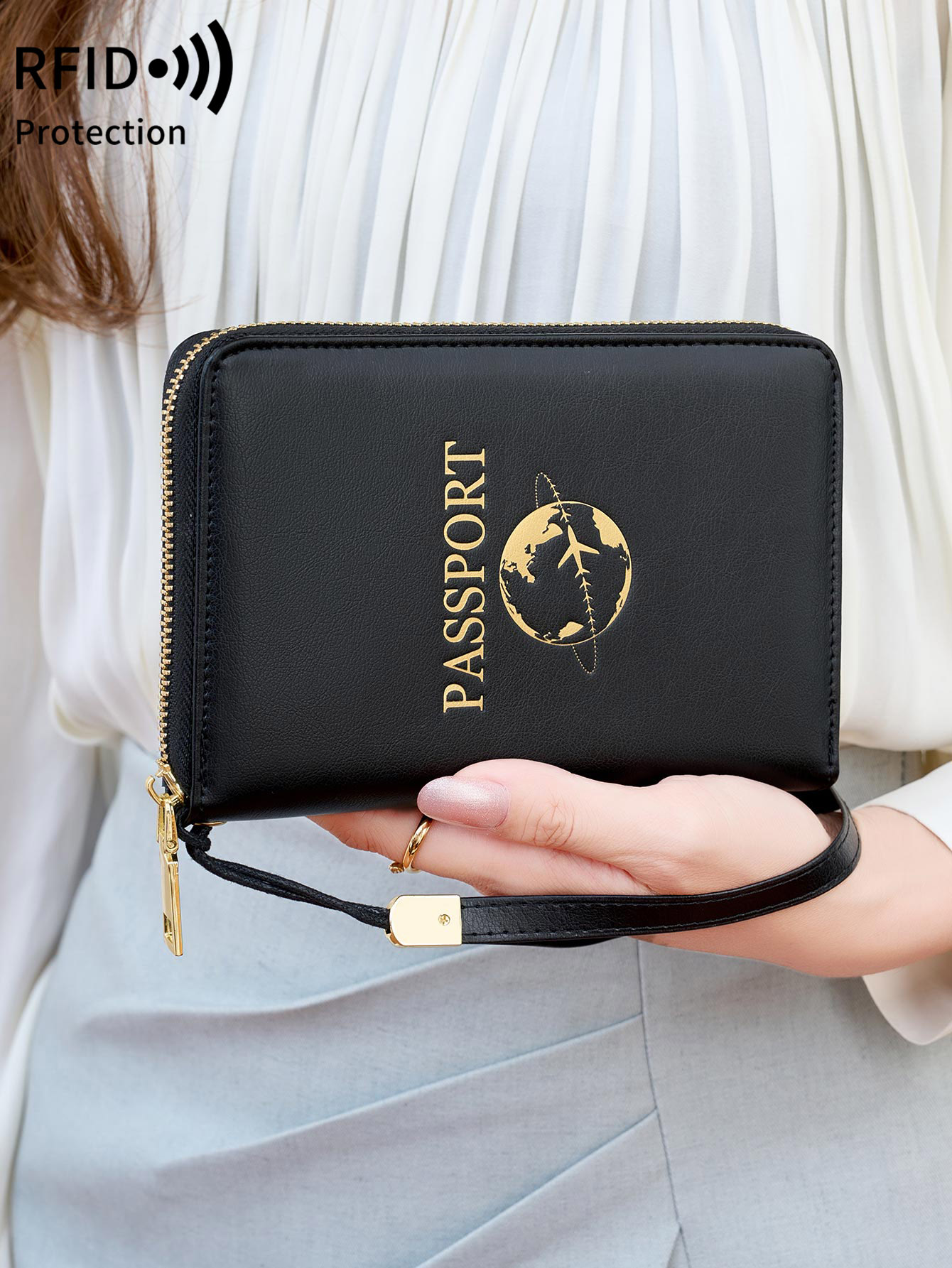 RFID-gebeschermde paspoorthoud - Passport Wallet Rfid recensie en prijs