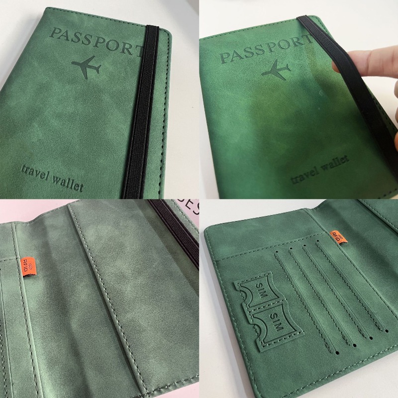 Paspoorthouder van PU-leer, RF - Passport Wallet Rfid recensie en prijs